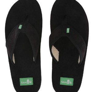 Sanuk Men's Furreal Classic Cord Flip-Flop